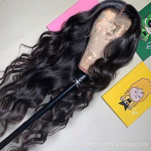 Lace Frontal Wig body wave Vendors Wholesale Transparent HD Lace Front Wigs For Black Women 100 Virgin Brazilian Human Hair Wigs